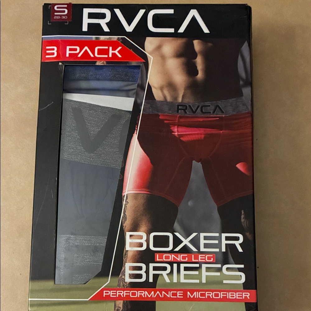 RVCA Performance Boxer Briefs 3-Pack - s
